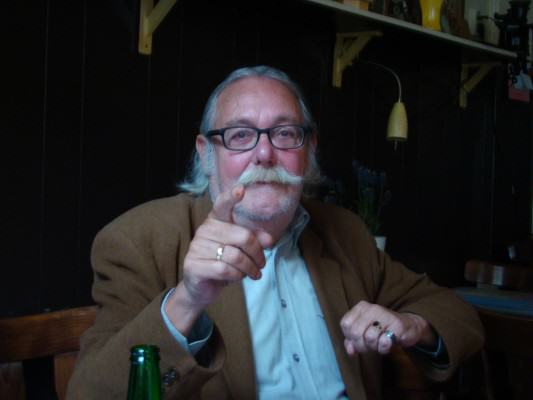 Henk Piket, op zijn vertrouwde stek in Papillon..