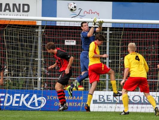 Valken'68 kwam voor het eerst dit seizoen tekort in competitieverband