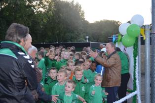 Opening kunstgrasveld
