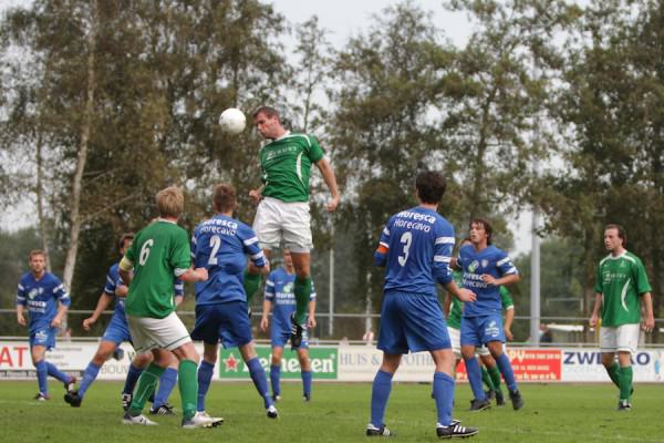 Hoog boven iedereen uit..
