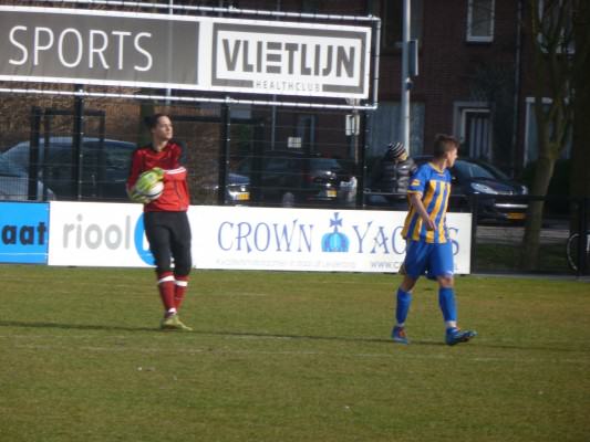 Fenno Doelman redde wat er te redden viel voor FC Boshuizen
