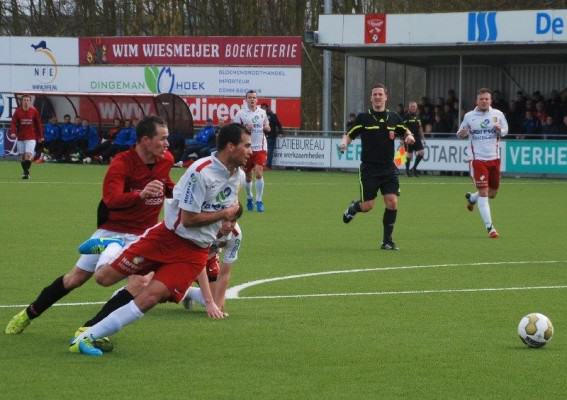 Mitchel Beijersbergen was weer eens trefzeker vanaf de stip