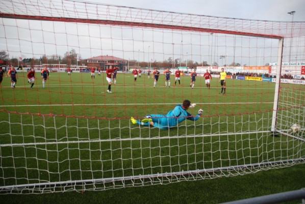 Beijersbergen ook trefzeker vanaf de penaltystip