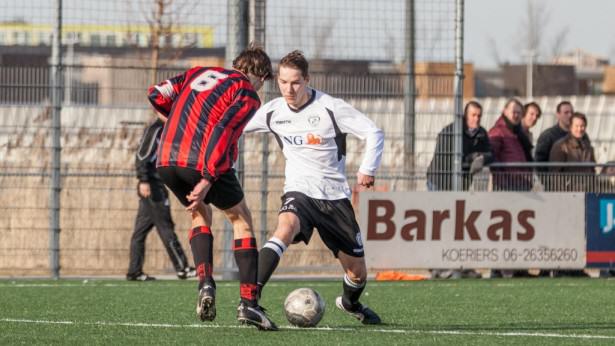 Levi Paulides op archieffoto tegen ASC (2-0)