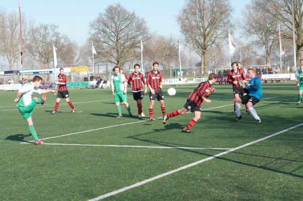 Daan Hoogbruin bleef dit keer droog staan als schutter