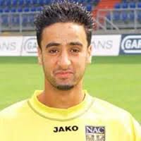 Hamdi nog in het tenue van NAC Breda