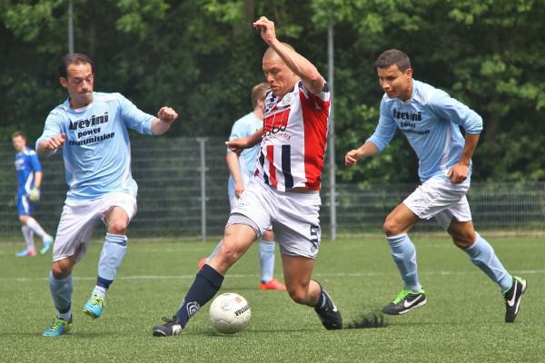 Kenny Blanken blijft zijn club trouw, hoewel hier eenmalig in GHC-tenue..