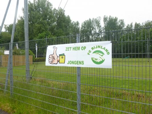 Op tal van plaatsen van het complex van Toofan was er steun uit Leidse hoek