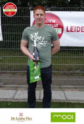 Erwin van der Nagel keepte uitstekend in het seizoen van Valken'68, maar bleek ook ijzersterk tussen de palen op het event