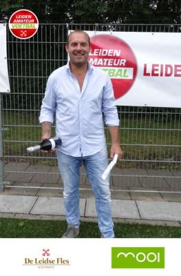 Mario van der Pluym: gepromoveerd met FC Rijnland en ook in de prijzen. Uitstraling!