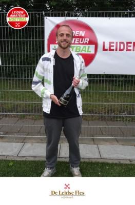 Ruben Reus speelde even op lager niveau, maar liet bij VV Oegstgeest zien over grote kwaliteiten te beschikken