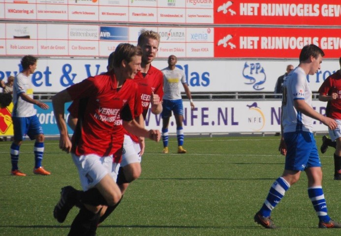 Niels van Veen heeft de ban gebroken voor FC Rijnvogels