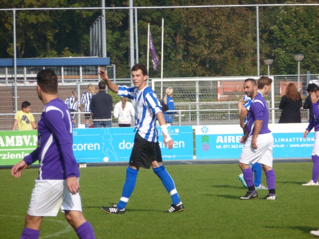 Sjoerd Winkelman, maker van de 1-0, speelde een sterke pot