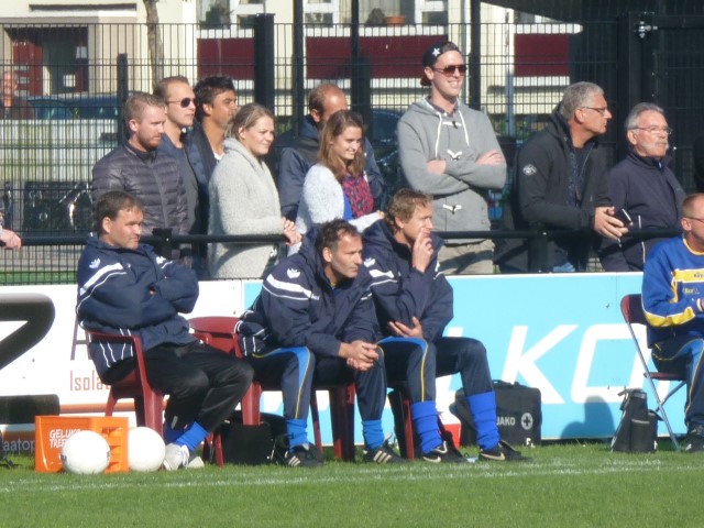 De technische staf van FC Boshuizen kon zeer tevreden zijn...