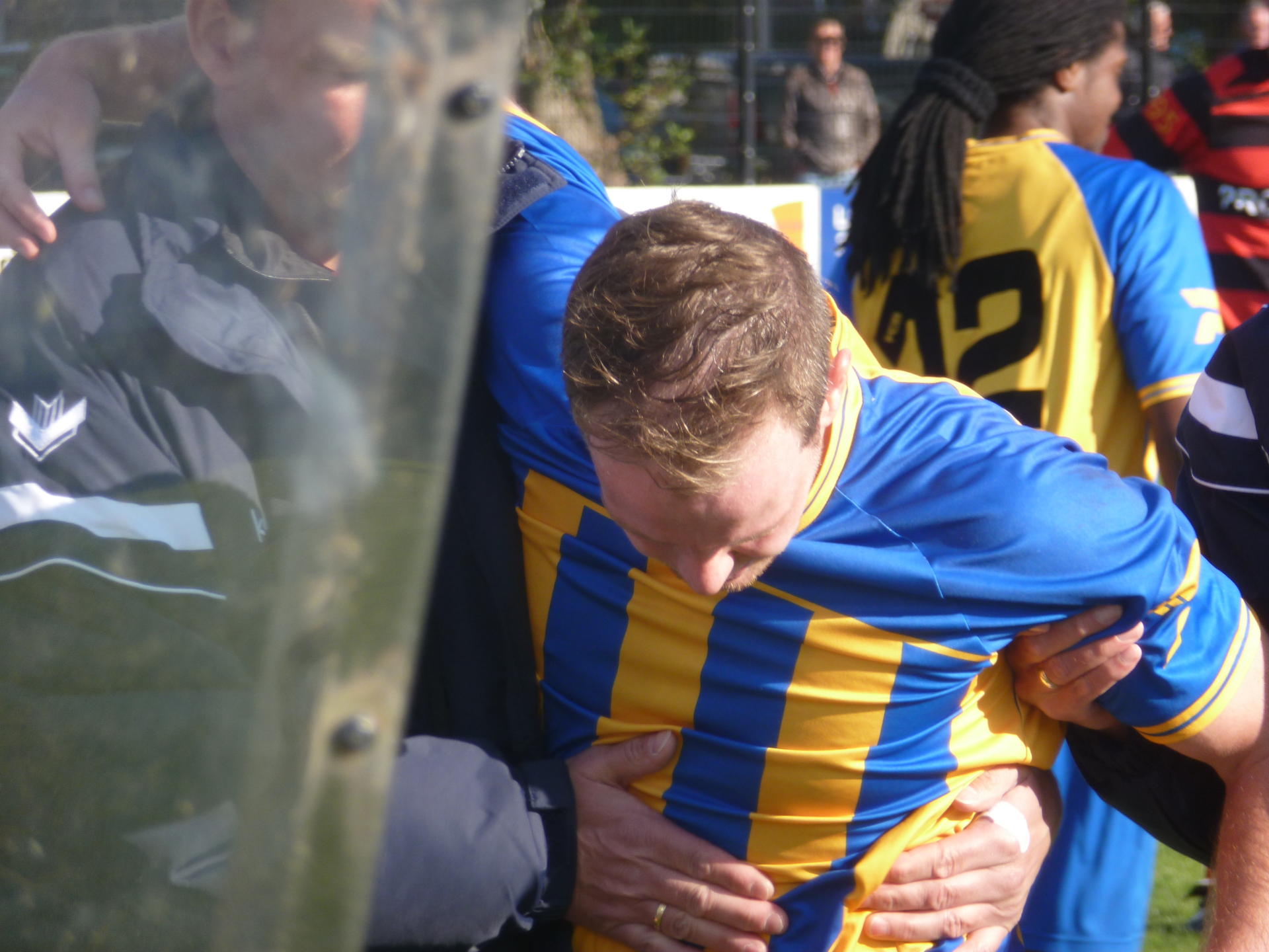 Schouten heeft een tik gehad, maar bovenal nekt kramp de ex-VVSB'er