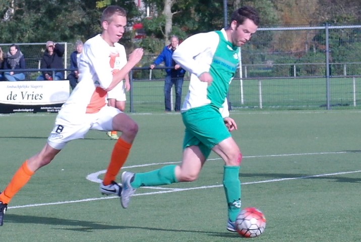 Peter Wansink bracht de stand op 2-1