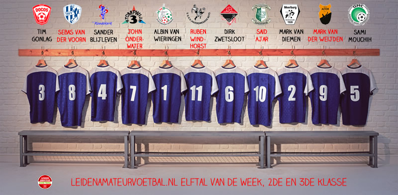 elftal van de week 2 en 3 week 6