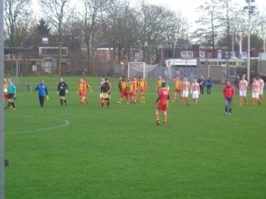 Een raar gevoel, de laatste keer dat je als trainer met je jongens van Leidsche Boys het veld oploopt.