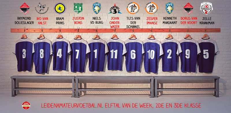 elftal van de week 2 en 3 week 11