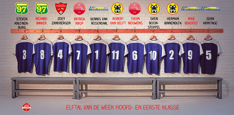 elftal van de week hfdkl week 17