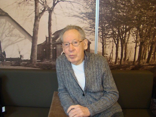 Gerard Flippo, 2016: ‘Slapen doe je ’s nachts maar.’ (Foto Ineke Kroon)