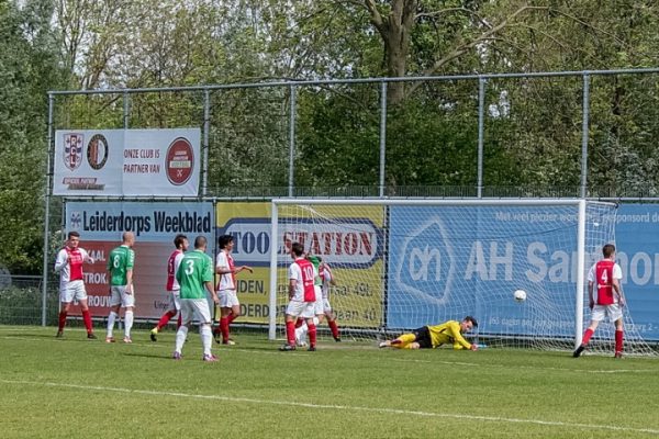 Westlandia komt op 1-1 en RCL lijkt alsnog in de problemen te komen
