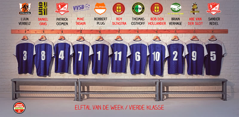 elftal van de week vierde 12