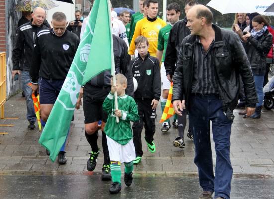 Opkomst der beide teams