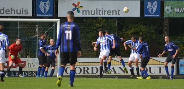 Beeld uit de heenwedstrijd. Roodenburg 'vergat' te winnen..