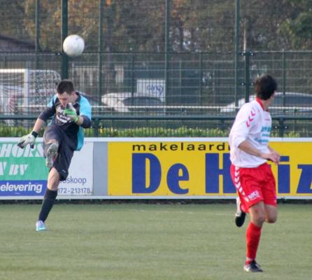 Mitchel van Abswoude (archieffoto) was nauwelijks te passeren..