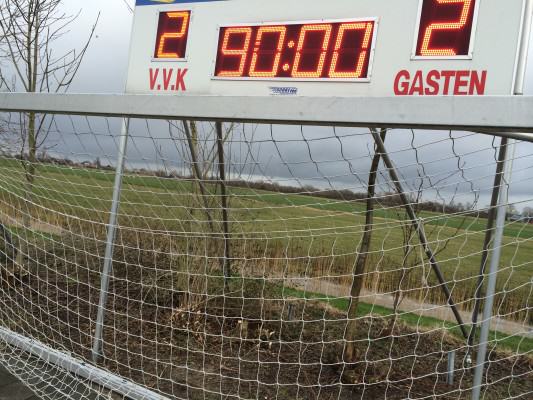 Gerechtigheid na 90 minuten boeiend voetbal