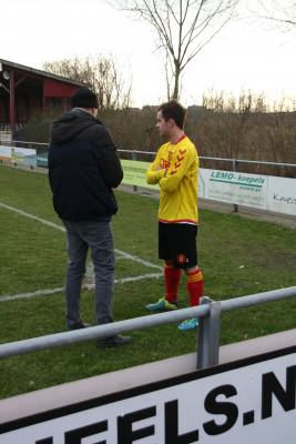 De matchwinnaar aan de tand gevoeld door verslaggever Ruud Fraij