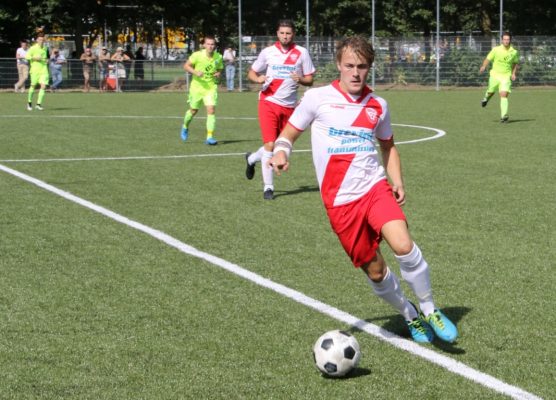 Melvin van Gent had de assist in huis voor de 1-0. Niels van den Burg was van mening dat de voorzet van achter de achterlijn had plaats gevonden