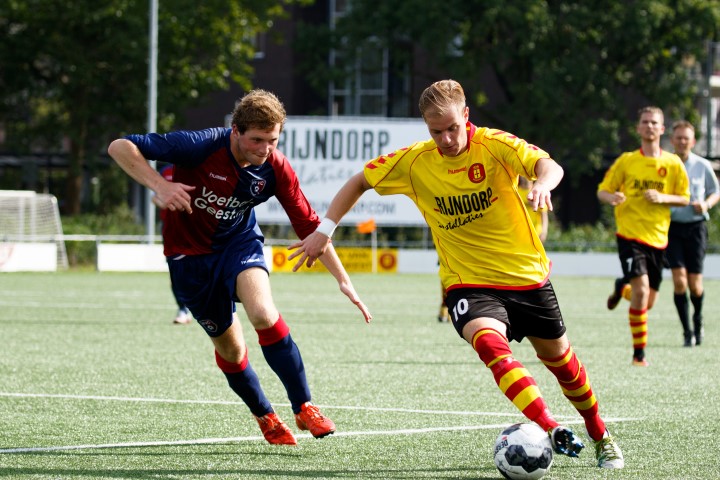 Oegstgeest maakte gehakt van WVC, maar VVSB is zaterdag van een geheel andere orde